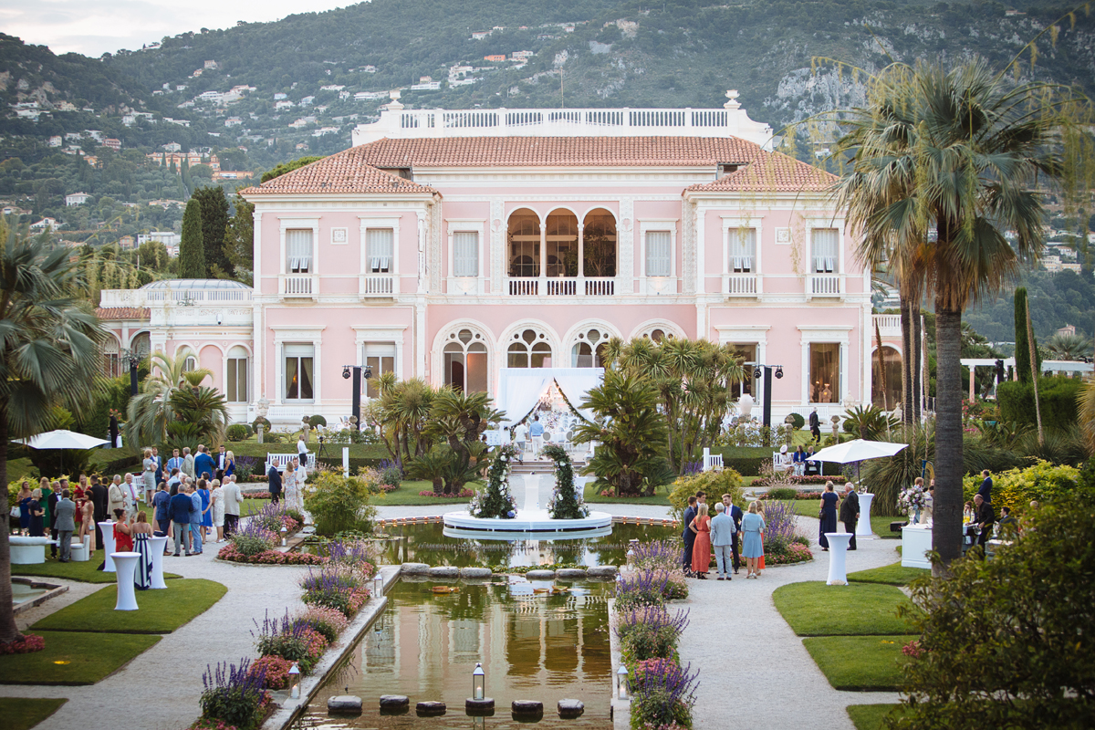 Cap Ferrat luxury wedding photograher